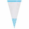 amscan Candy Buffet Cone Polka Dots Bags Orange