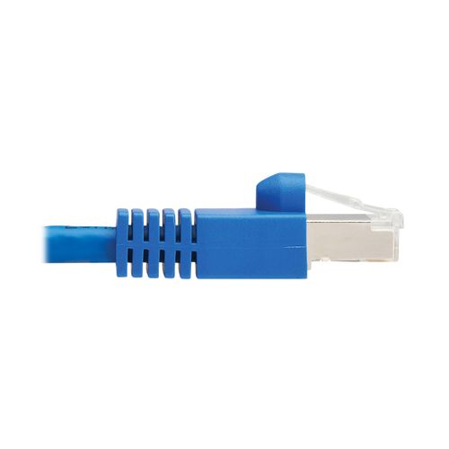Tripp Lite Cat8 40G PoE Shielded Ethernet Cable, 10 Feet / 3.1 Meters, Blue, High Speed, Power Over Ethernet, RJ45, Snagless SSTP, Male-to-Male, Network Patch LAN, (N272-F10-BL)