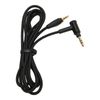 Replacement Audio Headphone Cable for XL 90 Degree Angle Plug No Microphone 4.9ft