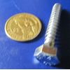 Zinc Hex Head Lag Screw 1/2 Hex Size 5/16 Thread x 2.00" Length, 50 pcs