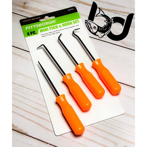 4 PC PICK AND HOOK SET