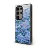 CASETiFY Impact Galaxy S24 Ultra Case - Nantucket Blue Hydrangeas - Clear Black