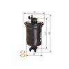 BOSCH F 026 403 019 Fuel Filter
