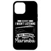 iPhone 15 Plus Funny Marimba Instrument Pun for a Marimba Player Case