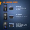 Nilight Rocker Switch High Low Beam Headlights Toggle On Off On Switch DPDT 7Pin