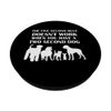 Five Second Rule Dog Lover Funny Pet and Puppy PopSockets Swappable PopGrip