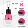 EverBrite Rechargeable Camping LED Bulb Pink 3 Lighting Modes USB LED Tent Light