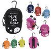 Blue Tea Golf Stretch Multi-functional Pouch AC009 [Can Store Ball Distance Measuring Devices♪] (Black)