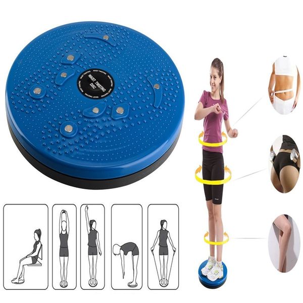 Twist Waist Torsion Disc Board Aerobic Exercise Fitness Reflexology Magnets Balance Board Exercise Equipment