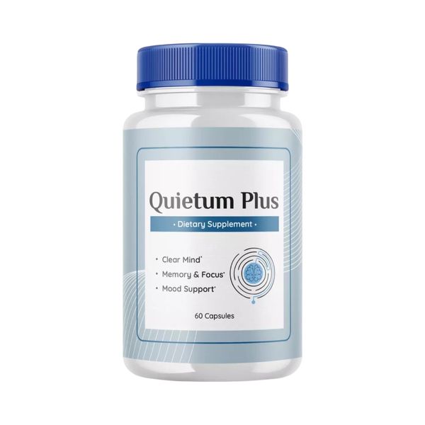 Quietum Plus, Quietum Tinnitus Relief & Reduced Ear Ringing -60 Capsules