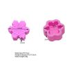 2 Pcs Silicone Snowflake Mold Candle Soap Day Aromatherapy Plaster Candle Decorating Mold Candy Chocolate Making Tools