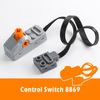 Habow Technic Power Function Control Switch - 8869 (3 Pack) Compatible with Lego Motor MOC Technical Parts