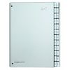 Pagna Colour Desk Folder 24 Compartments A-Z Silver