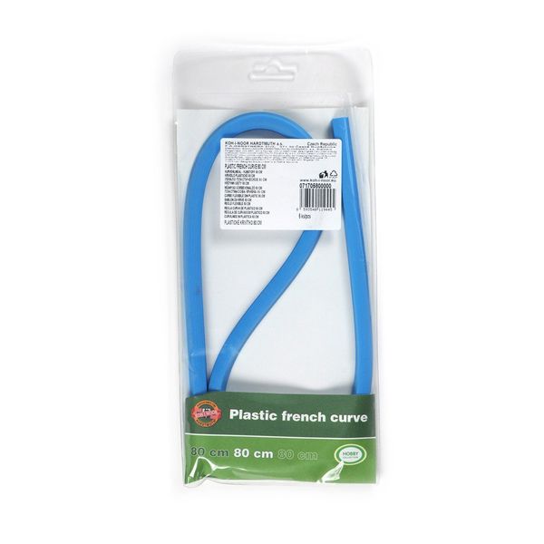 Koh-I-Noor 80 cm 717058 Flexible Curve, Transparent