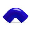 Mishimoto MMCP-4090BL 4", 90 Degree Coupler, Blue