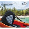 Adjustable Padded Deluxe Kayak Seat Detachable Back Backpack/Bag Canoe Backrest