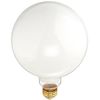Bulbrite 150G40WH 150W G40 Globe 125V Medium Base Light Bulb, White - 2 Pack