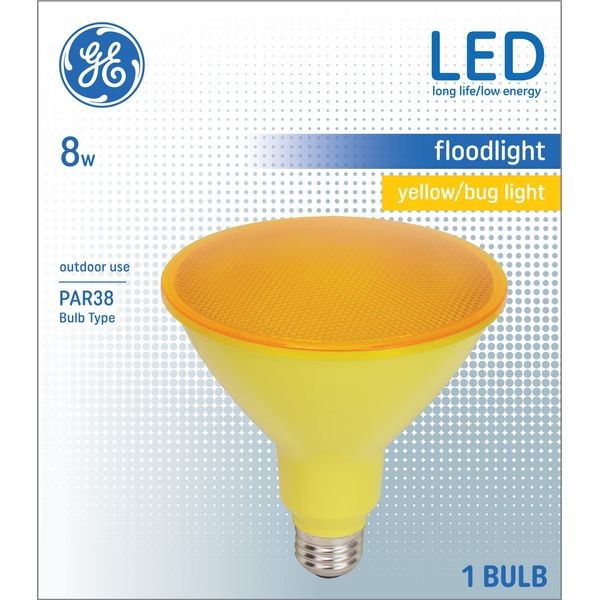 GE LED Bug Light Bulbs, 90 Watt, PAR38 Outdoor Floodlight (4 Pack)