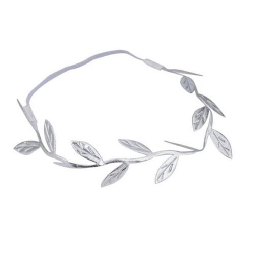 yueton 4pcs Gold and Silver Leaves Headwear Hair Bands Headbands