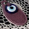 Amulet Amulet ★ Nazar Bonjou ★ Leather Key Ring [Purple]