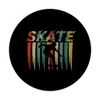 Cool Retro Skateboarder Skateboard Skating Gift PopSockets Standard PopGrip