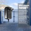 TOPENS TS24-U AC-DC Power Supply Adapter 100-240VAC to 36VDC 24W Transformer for Automatic Gate Openers LED Strip Lights