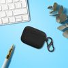 kwmobile Marshall Motif II ANC Case - Wireless Earbuds Silicone Drop Proof Protective Case Black