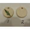 Handmade Essential Oil Diffuser Charm Pendant Ceramic Pottery by PotteryCabin
