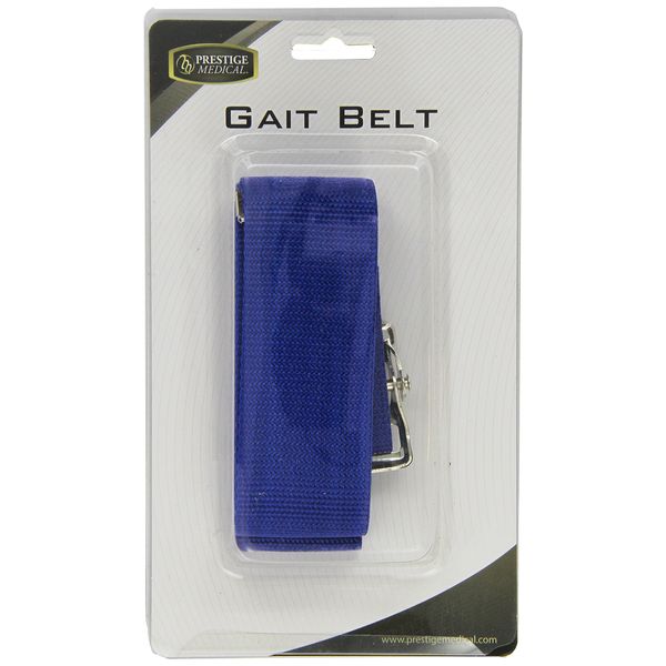 Prestige Medical Nylon Gait Transfer Belt with Metal Buckle, Roy, 4.3 Ounce