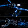 5M Blue USB LED Car Interior Decor Atmosphere Wire Strip Light Lamp Universal US