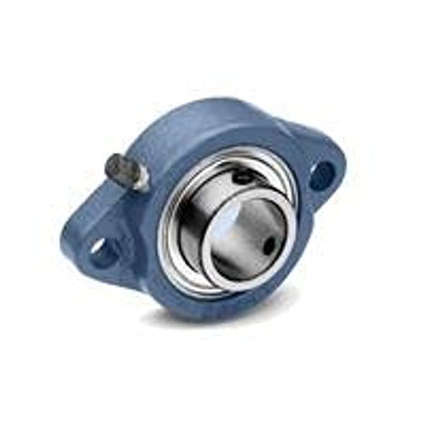 Flange Bearing, 2-Bolt, Ball, 1" Bore