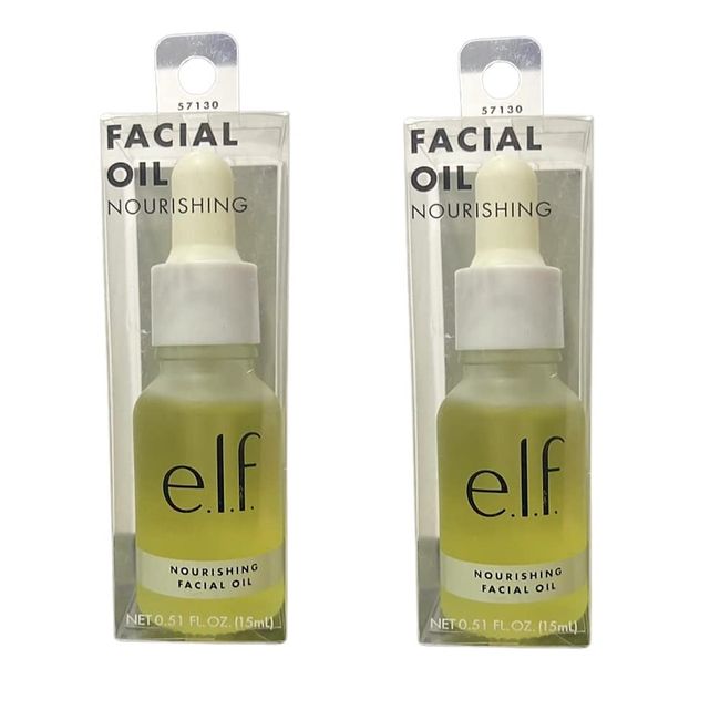 e.l.f. Pack of 2 Nourishing Facial Oil