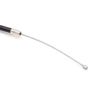uxcell Motorcycle Throttle Cable Wire Black Rubber Coated CG200 2.2m Length