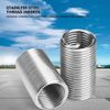 M20 Threaded Inserts, Akozon Threaded Inserts SS304 Stainless Steel (M20 x 2.5 x 3 D, 5 pcs)