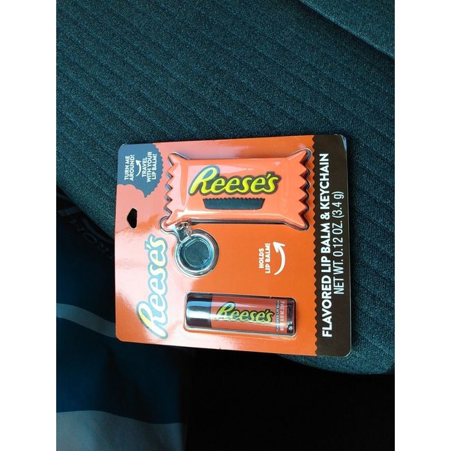 REESE'S FLAVORED LIP BALM &  KEYCHAIN SET - NIP