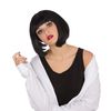 Bristol Novelty BW783 Mia Wig Black, One Size