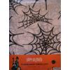 Halloween Flannelback Table Cloth (52" x 70") (White with Spider Webs)