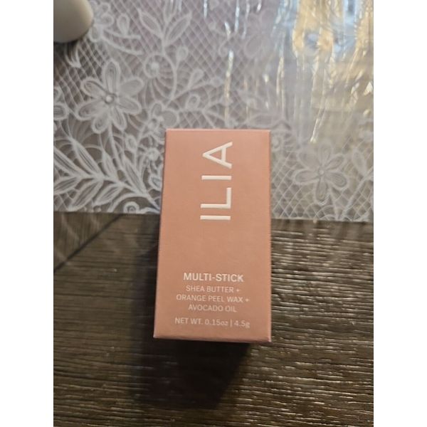 ILIA Multi-Stick Cream Blush + Highlighter + Lip Tint LADYBIRD 0.15oz -