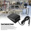 Elprico USB Foot Switch Pedal, Single Mechanical Switch, Black, ON-NONE-ON