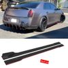 For Kia Stinger 78.7" Lower Side Skirts Extension Rocker Panels Splitter Kit