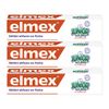 Elmex Toothpaste Junior 6-12 Years Old 3x75ml, 3x2.5oz by Elmex