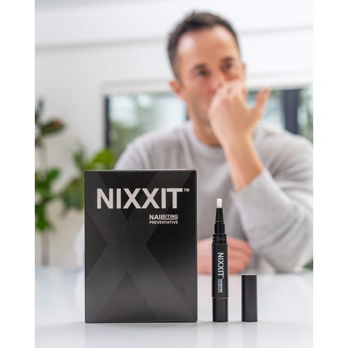 NIXXIT Nail Biting Treatment for Kids - Stop Thumb Sucking for Kids, Toddlers, Children - No Bite Nail Polish Pen - Non Glossy - Bitter Taste - Safe & Effective Solution - Paraben Free - (2 - Pack)