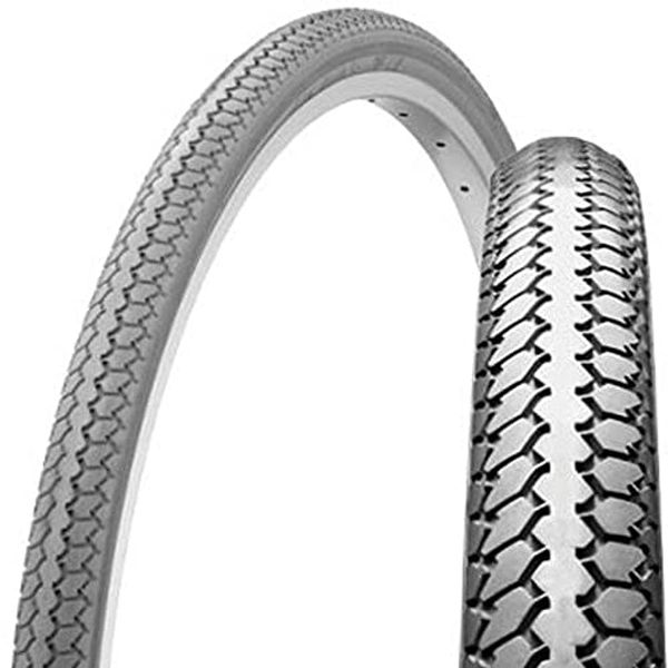 SHINKO SR078 Wheelchair Tires 22x1 3/8 W/O Tire Only Pair Gray Wheelchair Bicycle Tires 22"