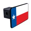Texas Flag 3D Polyurethane Domed Plastic Trailer Hitch Cover 2" Receiver