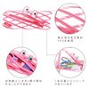 ZIPIT [Zipit] Makeup Case, Clear Monster, Pink