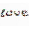 Mixed Natural Crystal 7 Chakra Stones, One Bag, About 100 Pieces, Weights About 160 Grams in Total, Small Size