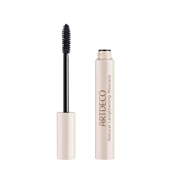 ARTDECO Natural Lengthening Mascara - Langanhaltendes Mascara für optisch längere Wimpern, wischfest, pflegend, natürlich - 1 x 9 ml