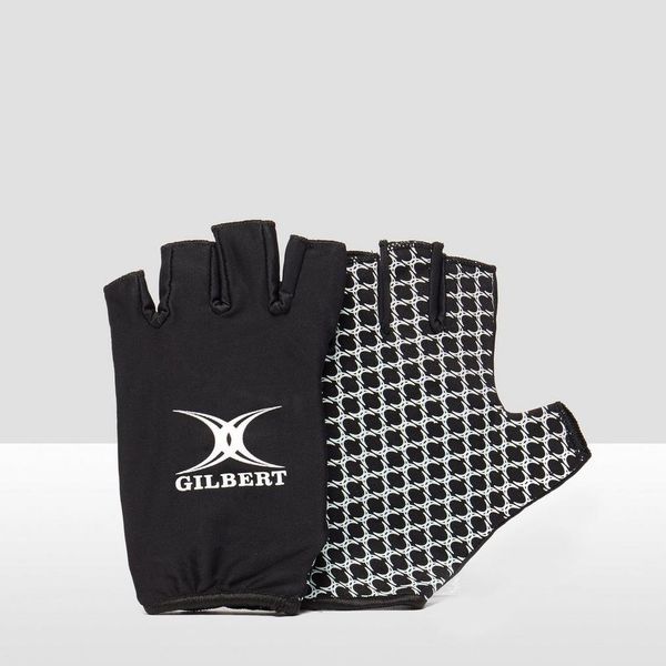 Gilbert Boys International Generic Rugby Gloves - Black, X-Small