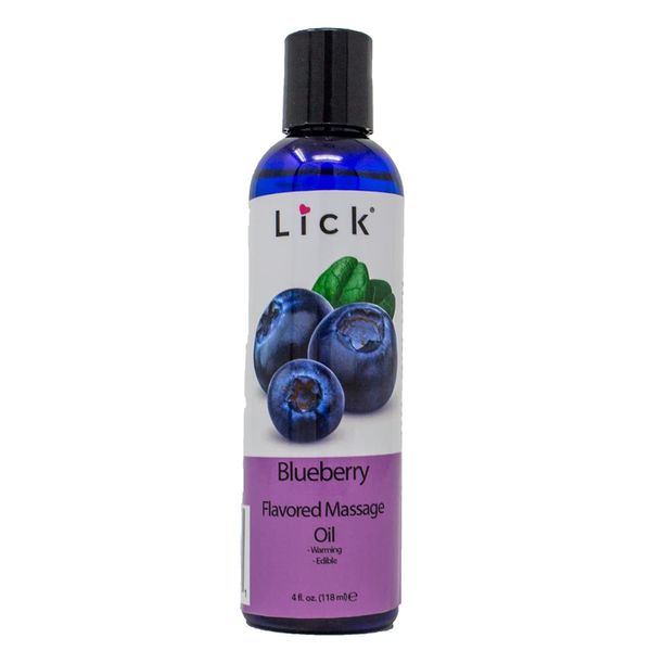 Blueberry Flavored Massage Oil for Massage Therapy - Relaxing Muscle Massage for Men and Women with Natural Vitamin e Oil with Aromatherapy Oils for Skin use - Essential moisturizing Body Oils 4 oz