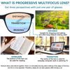 ZONLON 4 Pack Progressive Multifocus Reading Glasses for Men Women Blue Light Blocking Computer Reader with Spring Hinge (4 Mix C1, 1.25, x)